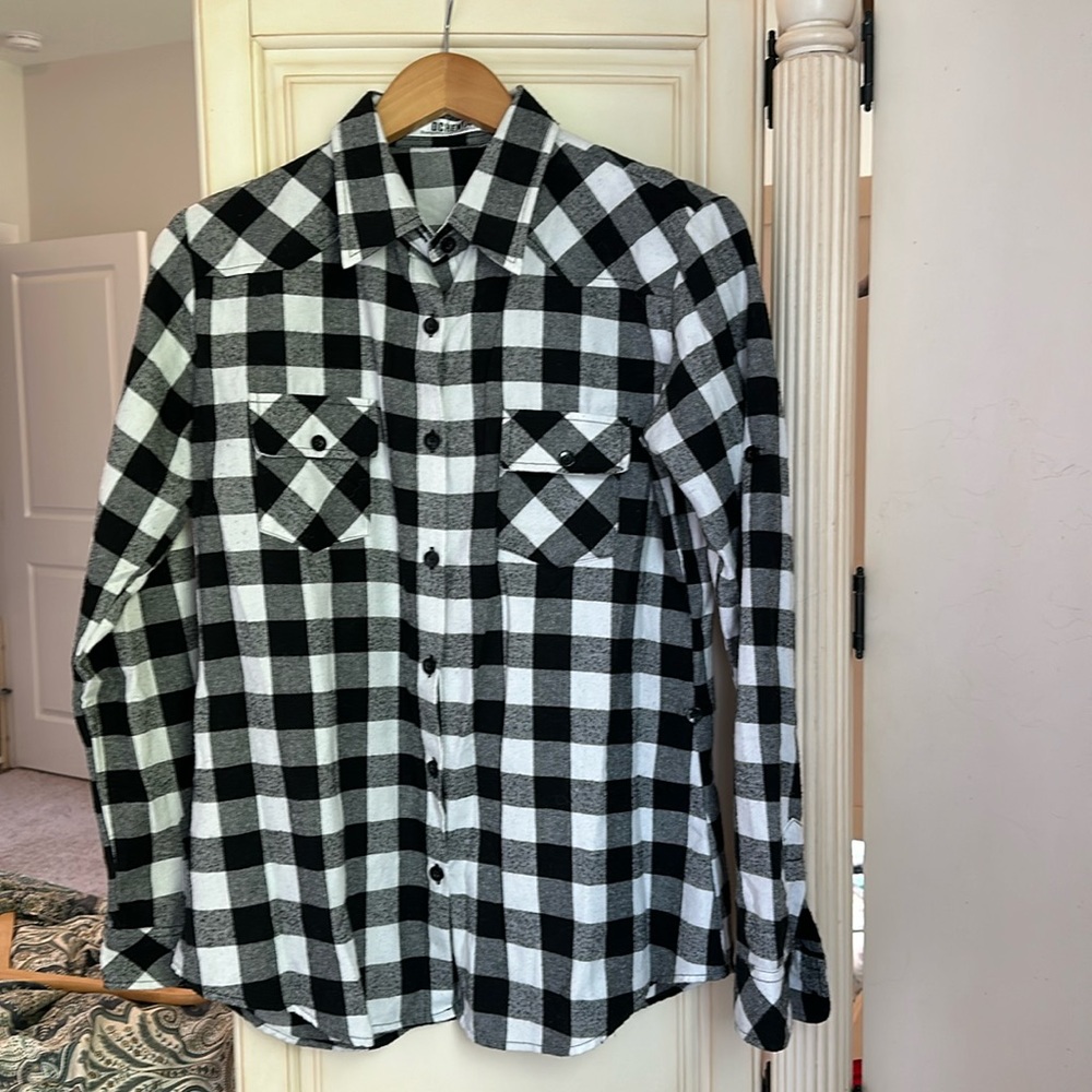 Buffalo Check flannel top